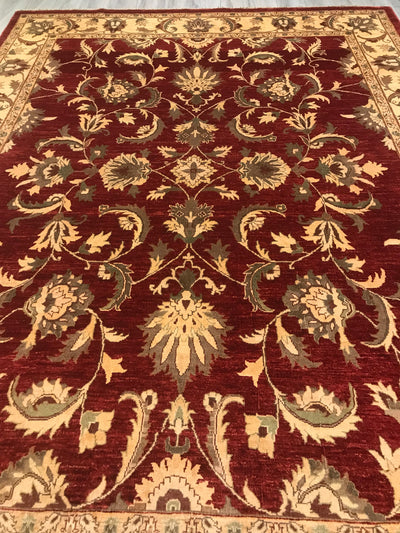 Pakistan Chobi Hand Knotted Wool 9x12