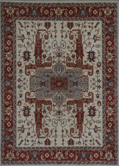 Pakistan Ziegler Hand Knotted Wool 8x10