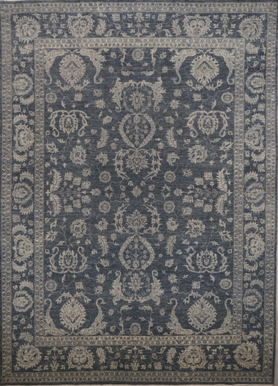 Pakistan Ziegler Hand Knotted Wool 9x12