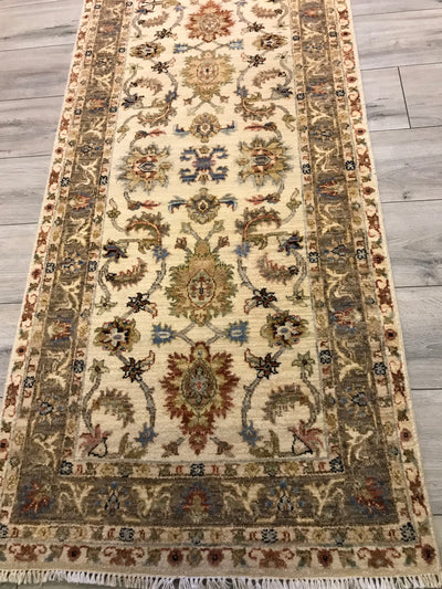 India Ziegler Hand Knotted Wool 3x18