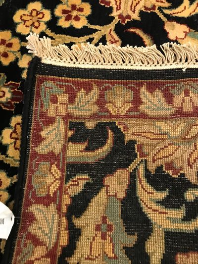 India Jaipur Hand Knotted Wool 4x6