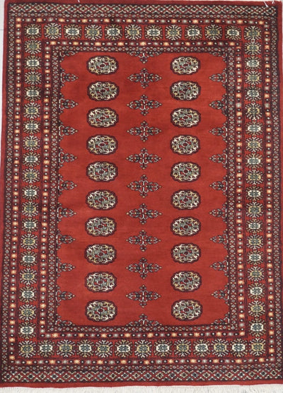 Pakistan Bokhara Hand Knotted wool 4x6