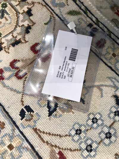 India Nain hand Knotted wool &Silk 5x5