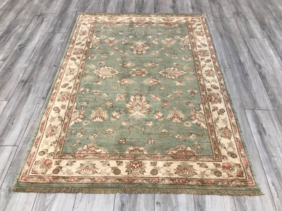 Pakistan Ziegler Hand Knotted Wool 4x6