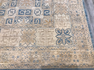 Pakistan Kotan Hand Knotted Wool 9x12