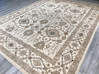 Pakistan Ziegler Hand Knotted Wool 9x12