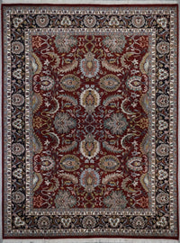 India Mahal Hand Knotted Wool 9X12
