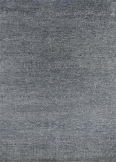 India  canyon Contemporary Plain Hand Knotted Wool 8x10