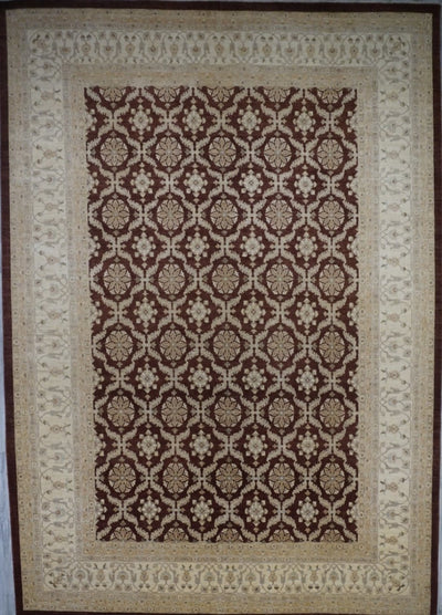 Pakistan Ziegler Hand Knotted Wool 10x14