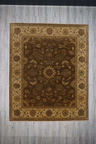 India Tuscan Hand Knotted Wool 8x10