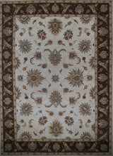 India Ziegler Hand Knotted Wool 10x14