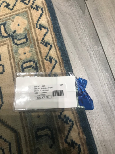 Pakistan Ziegler Hand Knotted Wool 8x10