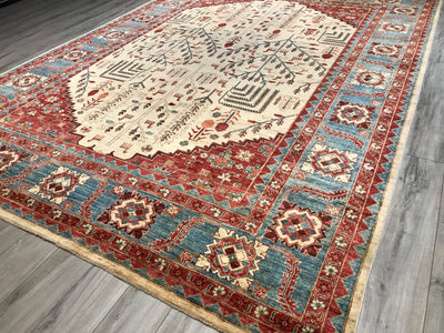 Pakistan Ziegler Hand Knotted Wool 10x14