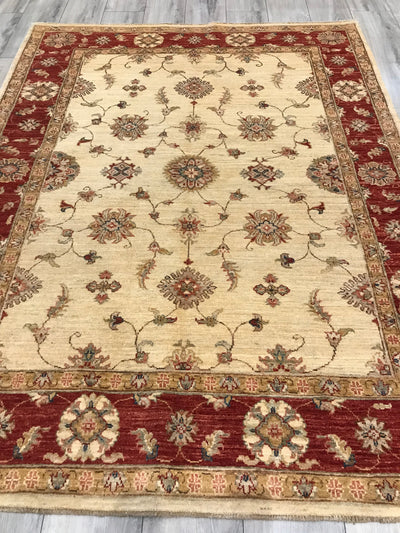 Pakistan Chobi Hand Knotted Wool 5x7