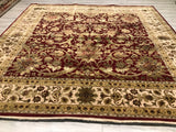 India Riviera Hand Knotted Wool & Silk 10x10