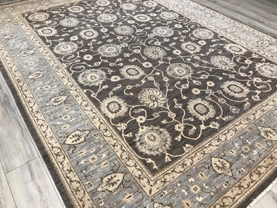 Pakistan Ziegler Hand Knotted Wool 9x12