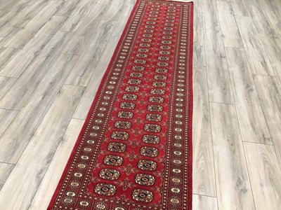 Pakistan Bokahra Hand Knotted Wool 3X10