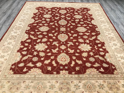 Pakistan Ziegler Hand Knotted Wool 8x10