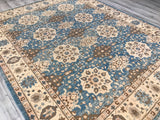 Pakistan Ziegler Hand Knotted Wool 8x10