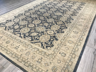 Pakistan Ziegler Hand Knotted Wool 10x14