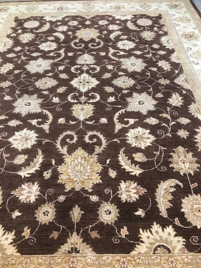 Pakistan Peshawar Hand Knotted Wool 9x12