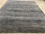 India Modern plain canyon Hand Knotted Wool 8x10