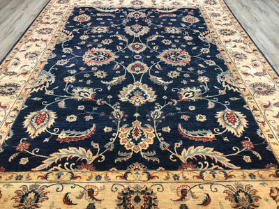 India Ziegler Hand Knotted Wool 9x12