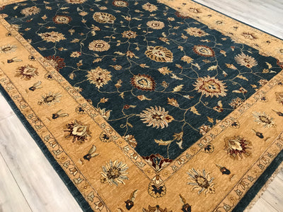 India Chobi Hand Knotted Wool  9x12