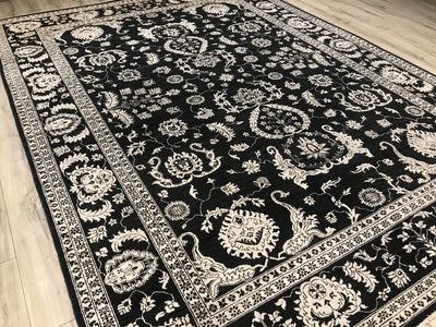 Pakistan Ziegler Hand Knotted Wool 9x12