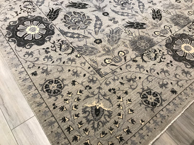 Pakistan Ziegler Hand Knotted Wool 10x14