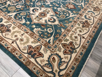 Pakistan Ziegler Hand Knotted Wool 10x14