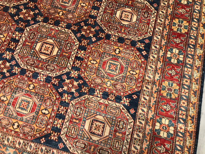 Pakistan Kazak Shirwan Hand Knotted Wool 9x12