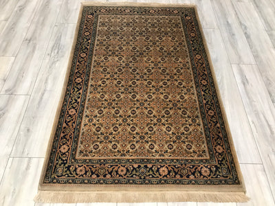 India Mahi Hand Knotted Wool 4x6