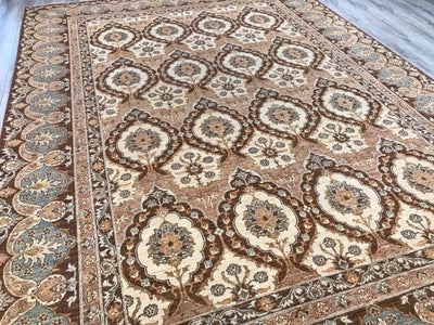 Pakistan Ziegler Hand Knotted Wool 9x12