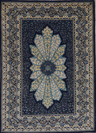 Pakistan Qum Hand Knotted Wool 5x8