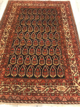Persian Antique Malayer Hand Knotted Wool 5x7