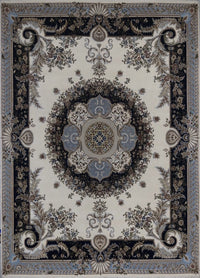 India Aubusson Hand Knotted Wool 8x10