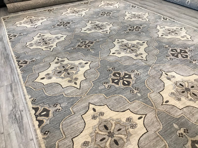 Pakistan Ziegler Hand Knotted Wool 10x14