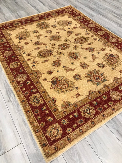 Pakistan Chobi Hand Knotted Wool 5x7