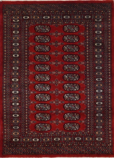 Pakistan Bokhara Hand Knotted Wool 3x5