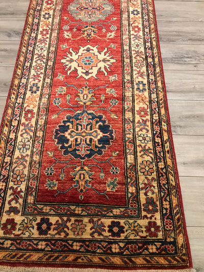 Pakistan Kazak Shirwan Hand Knotted Wool 3x20