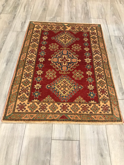 Pakistan Kazak Hand Knotted Wool 3x5