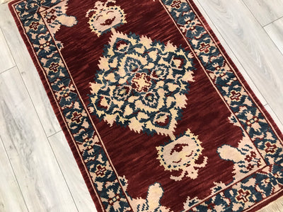 China Oushak Hand Knotted Wool 3x5