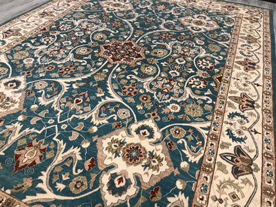 Pakistan Ziegler Hand Knotted Wool 10x14