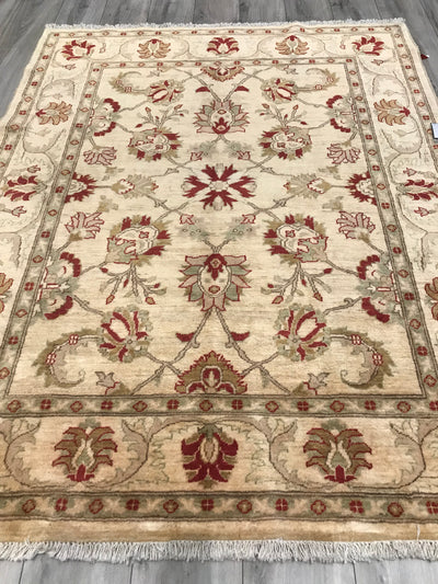 Pakistan Chobi Hand Knotted Wool 5x7