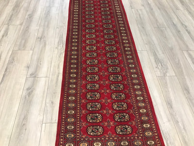 Pakistan Bokahra Hand Knotted Wool 3X10