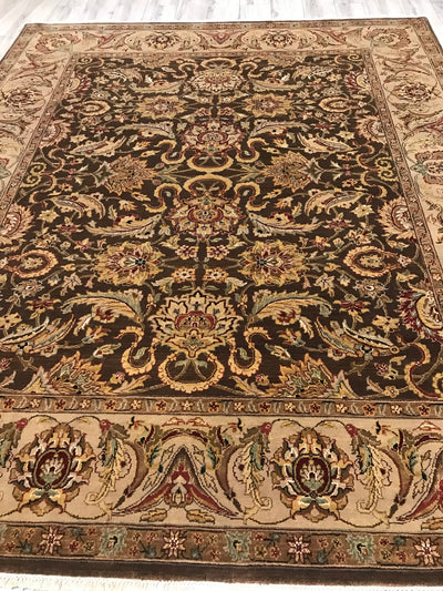 India Dimora Hand Knotted Wool 8x10