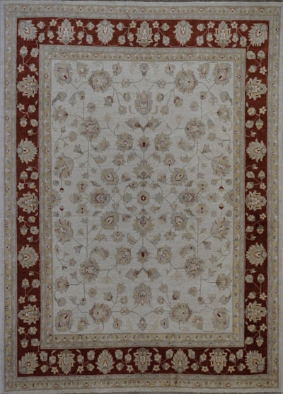 Pakistan Ziegler Hand Knotted Wool 8X10