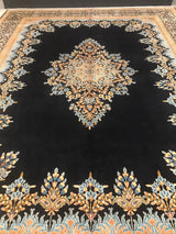 Persian Old Kerman Hand Knotted Wool 10x13