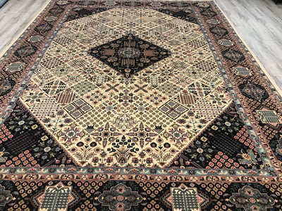 Pakistan Joshagan Hand Knotted Wool 9x12